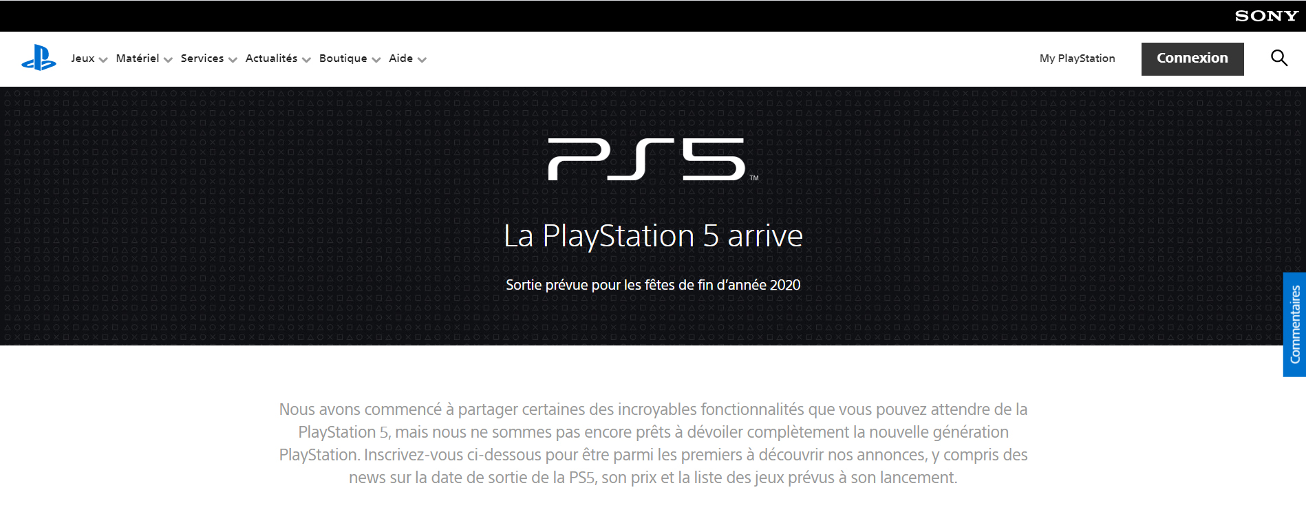 Site PS5